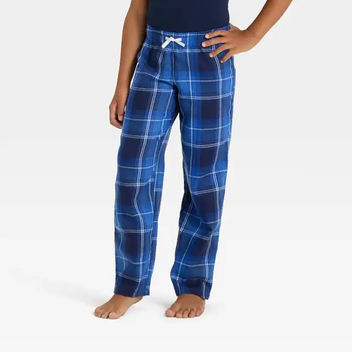 Boys‘ Plaid Pajama Pants – Cat & Jack™ Blue XL