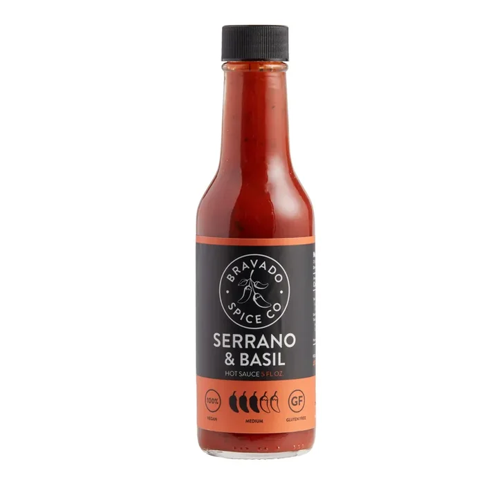 Bravado Serrano & Basil Hot Sauce