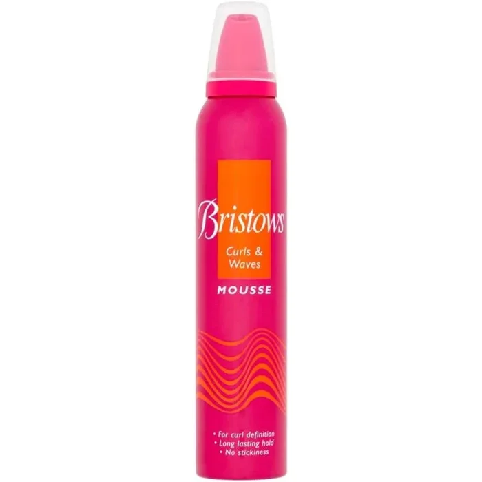 Bristows Curls & Waves Mousse 200ml – Case of 6