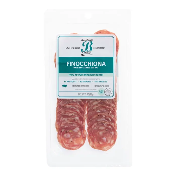 Brooklyn Cured Sliced Finocchiona Pork Salami