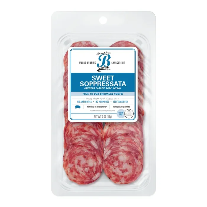 Brooklyn Cured Sliced Sweet Soppressata Pork Salami