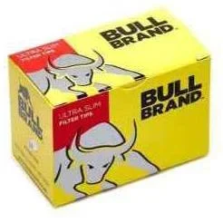 Bull Ultra Slim Filter Tips – Case of 10