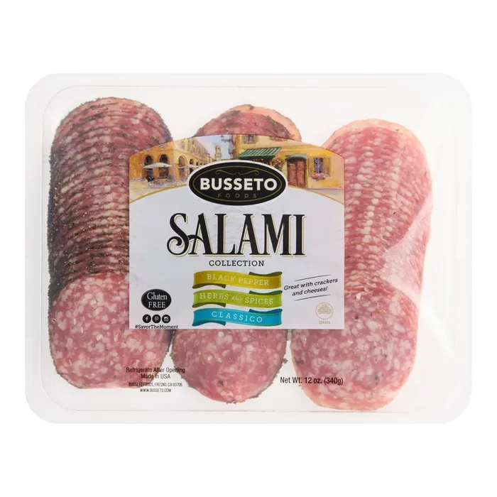 Busseto California Salami and Cheese Party Pack