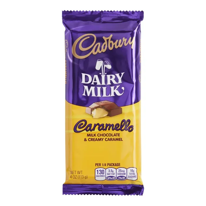 Cadbury Caramello Milk Chocolate Bar