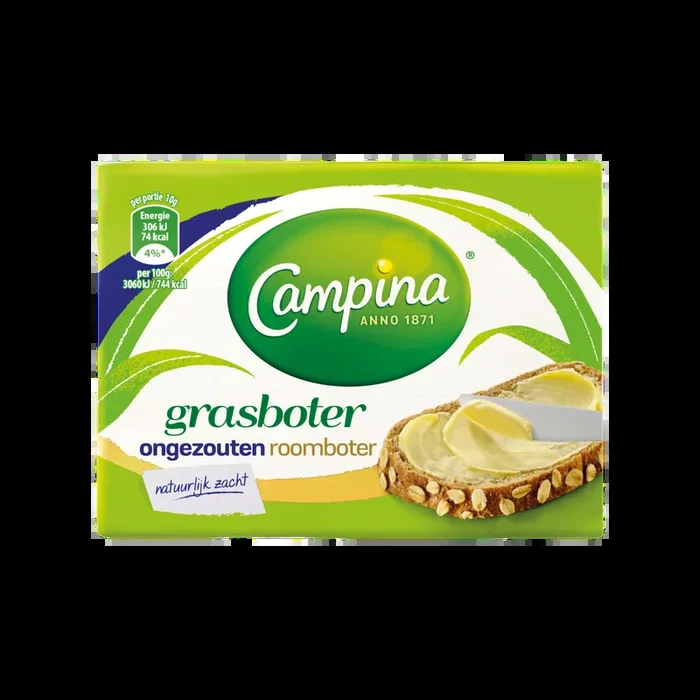Campina Butter gold unsalted grass butter