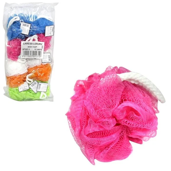 Caress Luxury Body Puff – Case of 10