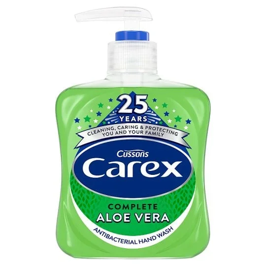 Carex Antibacterial Hand Wash Complete Aloe Vera 250ml – Case of 6