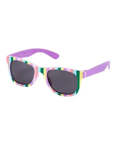 Carters Kid Striped Classic Sunglasses Purple 4Y-8Y