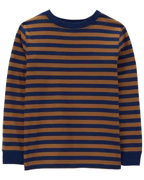 Carters Kid Striped Long-Sleeve Tee Multi S