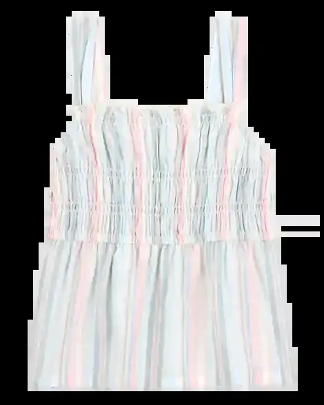 Carters Kid Striped Tank Multi 6-6X