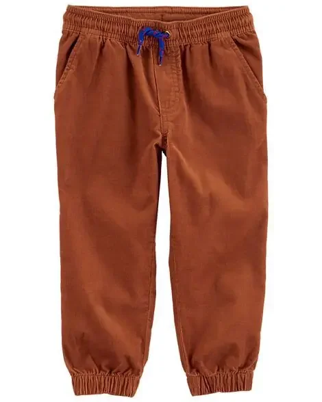 Carters Toddler Pull-On Corduroy Joggers Khaki 2T