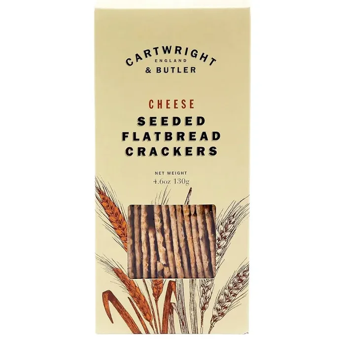 Cartwright & Butler Cheese Seeded Flatbread Crackers