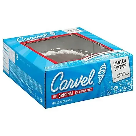 Carvel Cake Ice Cream Holiday Large – 48 Oz