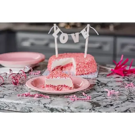 Carvel Crunchie Ice Cream Cake – Strawberry & Vanilla – 25 Fl. Oz.