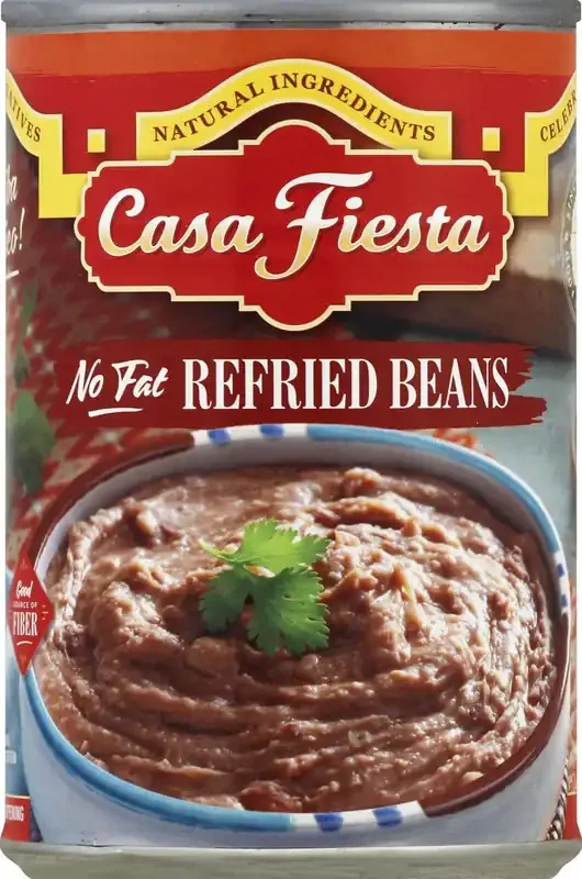 Casa Fiesta Refried Beans 16 oz