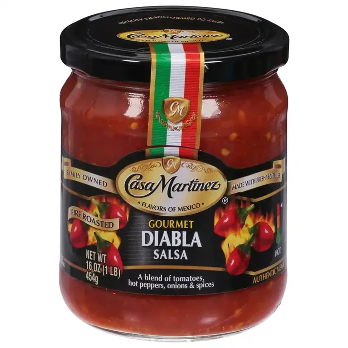 Casa Martinez Diabla Gourmet Diabla Salsa 16 oz