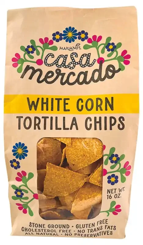 Casa Mercado White Corn Tortilla Chips