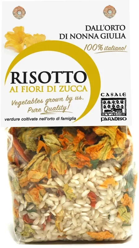 Casale Paradiso Risotto With Pumpkin Flower
