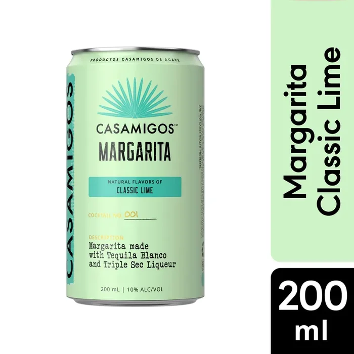 Casamigos Margarita Classic Lime, 200 mL Can