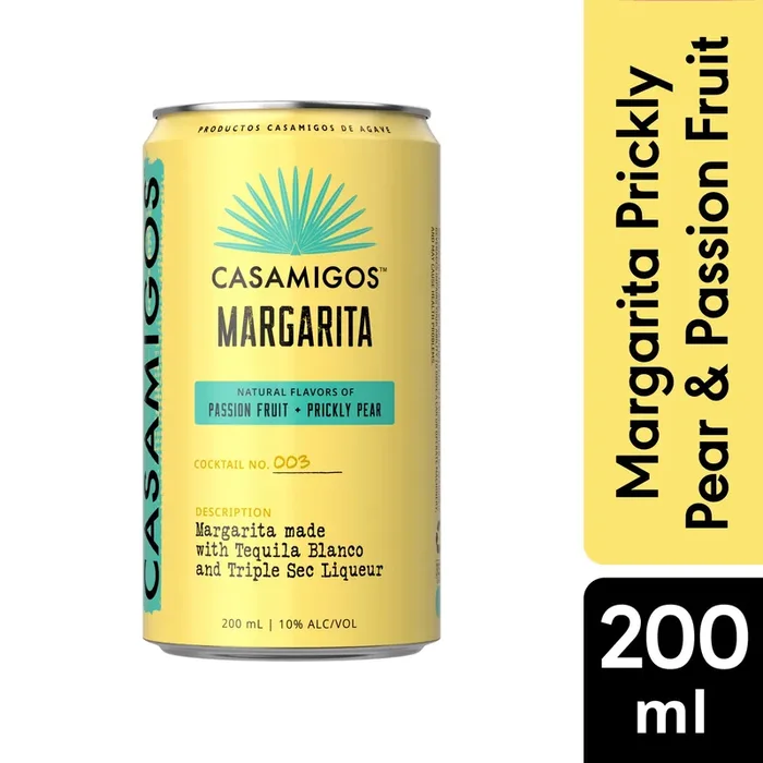 Casamigos Margarita Prickly Pear & Passion Fruit, 200 mL Can