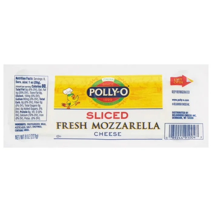 Casaro Fresh Mozzarella Sliced Log 8oz.