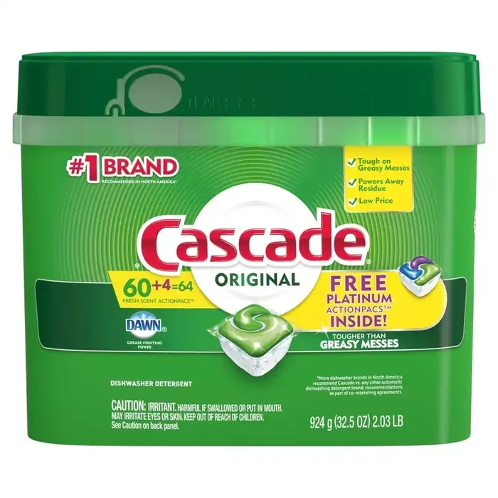 Cascade ActionPacs Fresh Scent Dishwasher Detergent