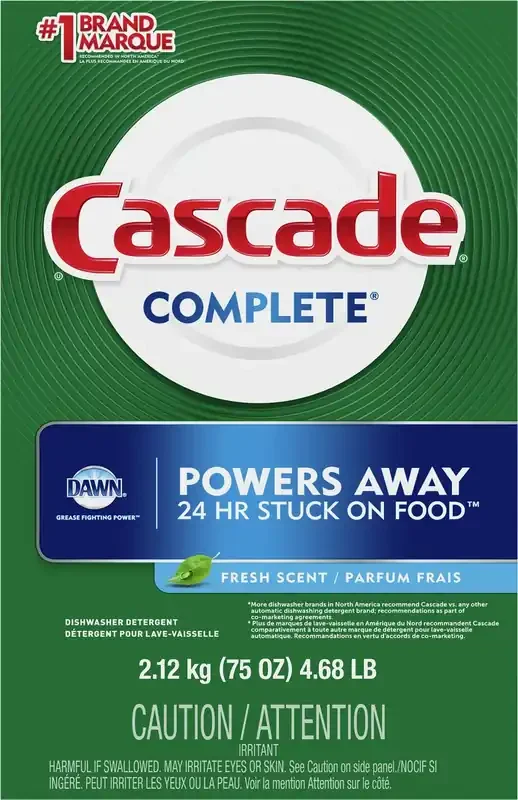 Cascade Complete Fresh Scent Dishwasher Detergent 2.12 kg