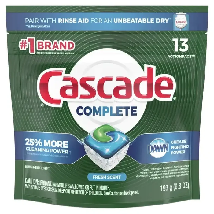 Cascade Complete Pacs Fresh