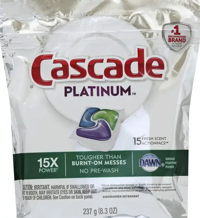 Cascade Dishwasher Detergent 15 ea
