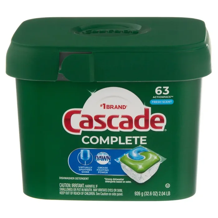 Cascade Fresh Scent Actionpacs Complete