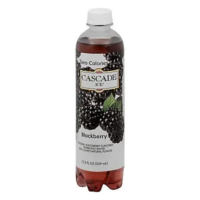 Cascade Ice Natural Blackberry Flavored Sparkling Water – 17.2 fl oz