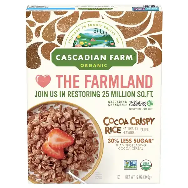 Cascadian Farm Organic Cocoa Crispy Rice Cereal