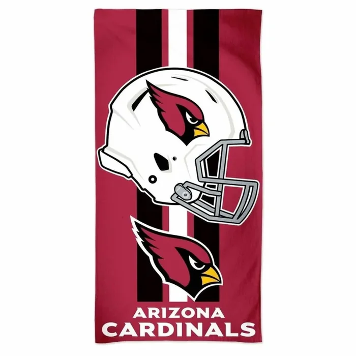 Caseys 9960618735 30 x 60 in. Arizona Cardinals Beach Style Towel