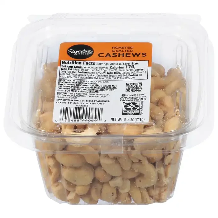 Cashews Roasted Salted – 8.5 OZ