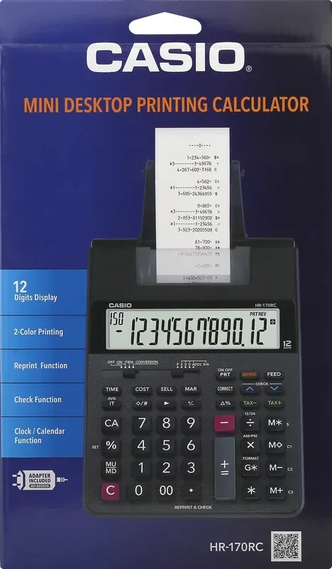 Casio Printing Calculator