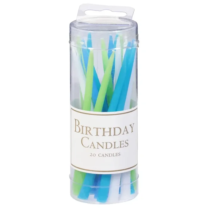 Caspari Ocean Birthday Candles 20 ea