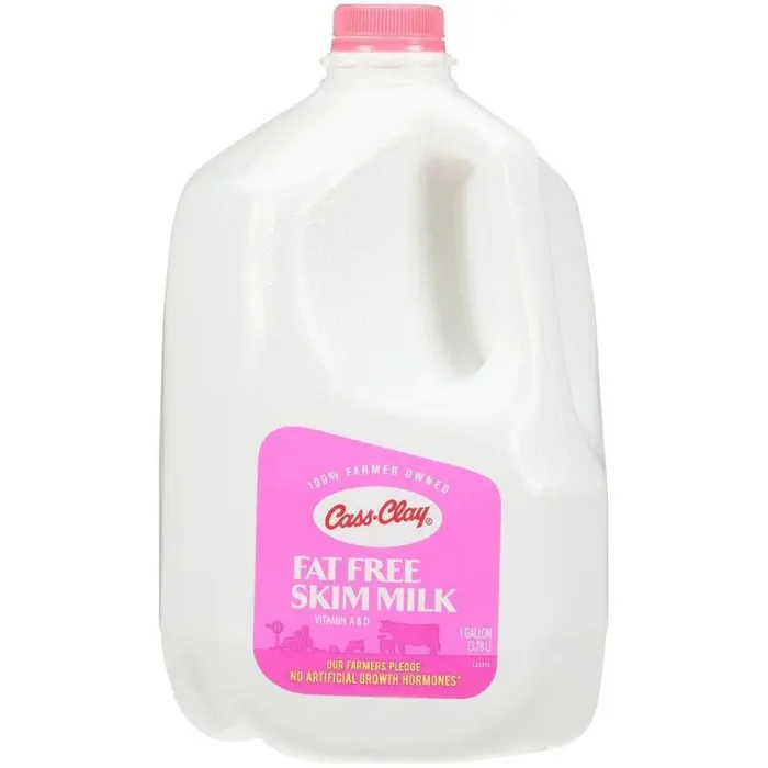 Cass Clay Skim Milk – 1gal