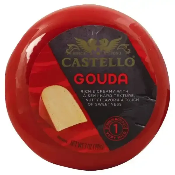 Castello Gouda Cheese Round 7 Ounces