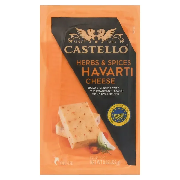 Castello Herbs & Spices Havarti Cheese 8 oz