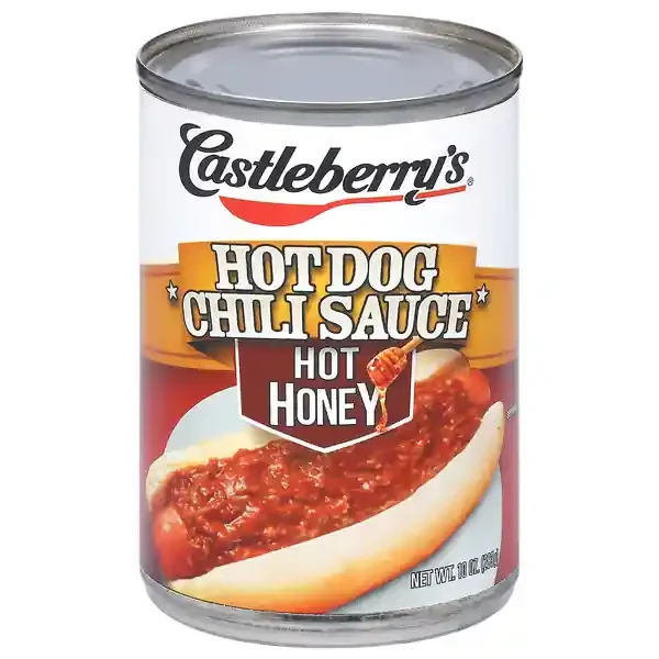 Castleberry‘s Hot Honey Hot Dog Chili Sauce