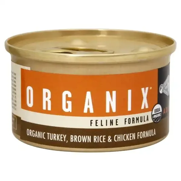 Castor & Pollux Organic Feline Formula Turkey, Brown Rice & Chicken