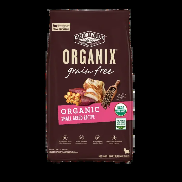Castor & Pollux Organix Grain-free Small Breed Recipe Dry Dog Food
