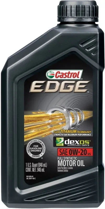Castrol Edge 0W-20 Sae Full Synthetic Motor Oil