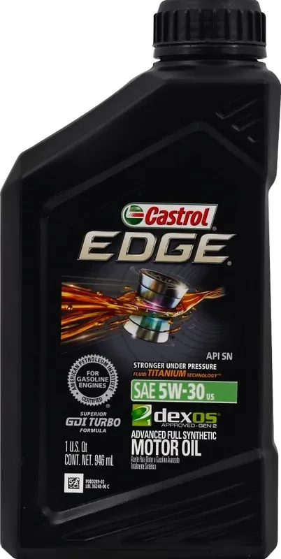 Castrol Edge 5W-30 Sae Full Synthetic Motor Oil