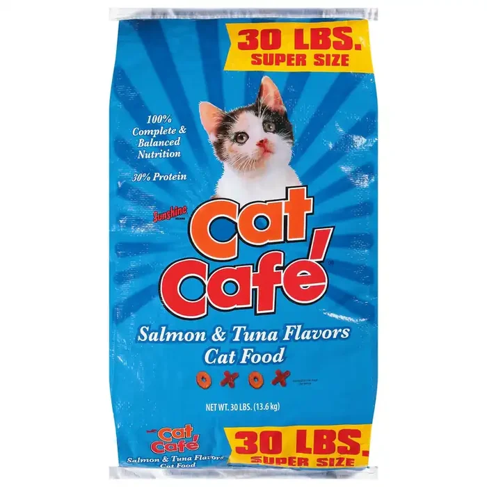 Cat Cafe Super Size Salmon & Tuna Flavors Cat Food 30 lb