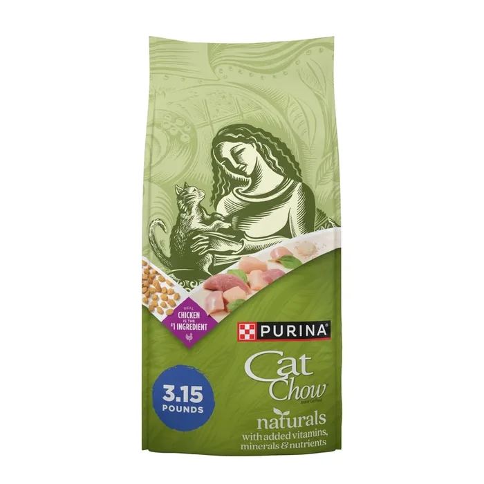 Cat Chow Purina Cat Chow Hairball, Healthy Weight, Indoor, Natural Dry Cat Food, Naturals Indoor