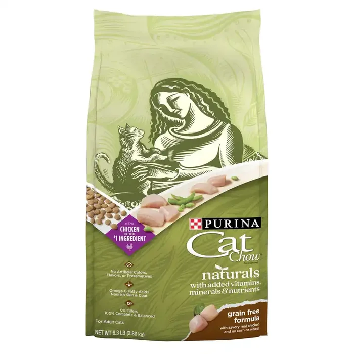 Cat Chow Purina Grain Free Cat Chow Naturals