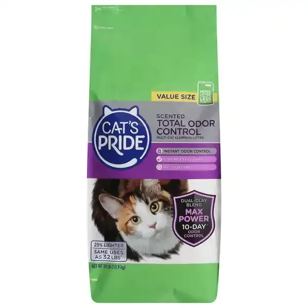 Cat‘s Pride Scented Total Odor Control Clumping Cat Litter