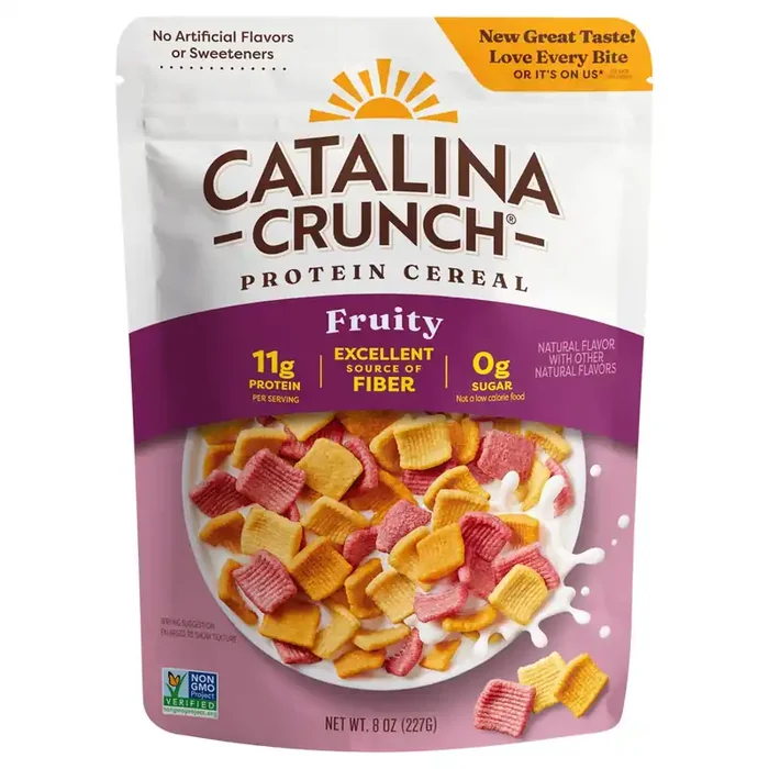 Catalina Crunch Fruity Flavor Keto Cereal (8Oz Bag)