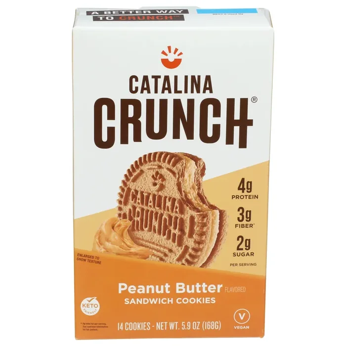 Catalina Crunch Peanut Butter Sandwich Cookies 14 ea